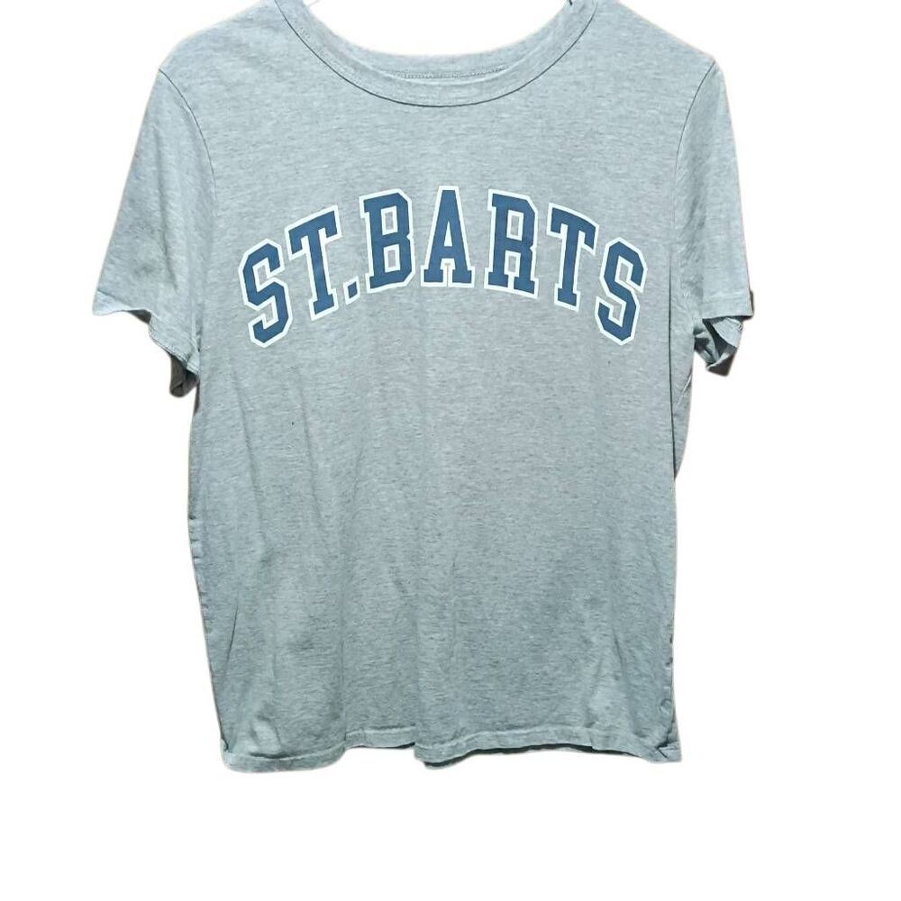 Zoe + Liv St. Barts T-shirt Large Grey Soft - Picture 2 of 6